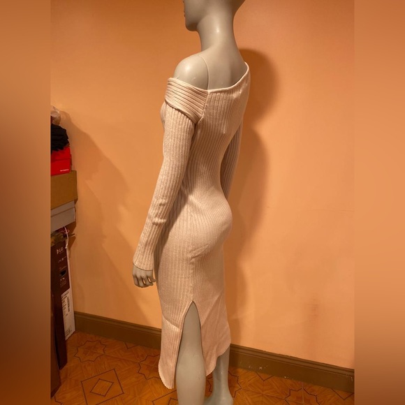 Heartloom knit dress , Small, Cream - Picture 4 of 6